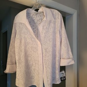 Women's 2 piece Set Blouse and Tank